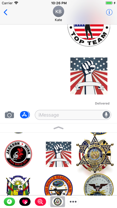 Symbols USA Stickers screenshot 4