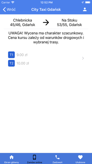 City Taxi Gdańsk(圖5)-速報App