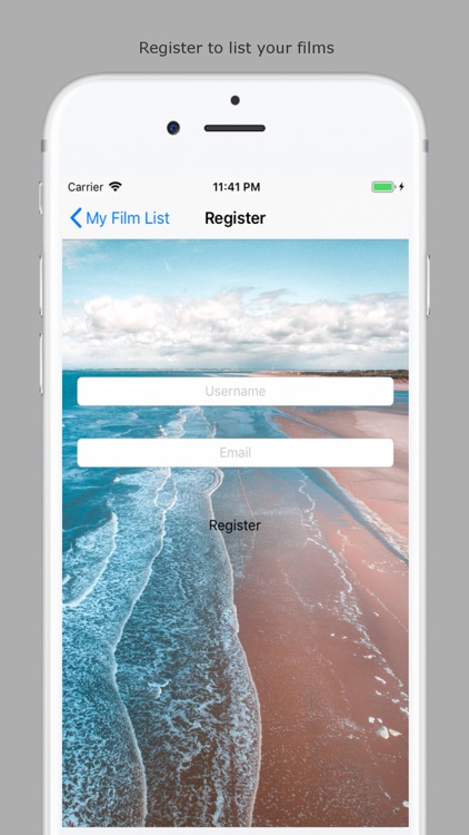 My Film List - List your films