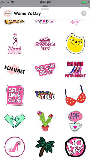 Women's Day Feminism Stickers(圖4)-速報App