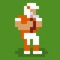 Obviously taking a big dose of inspiration from the iconic Tecmo Bowl, the game feature a classic 8-bit graphics style