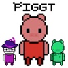 Piggy Pixel Art Coloring Paint