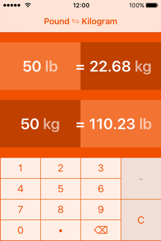 Pounds to Kilograms | lb to kg screenshot 2