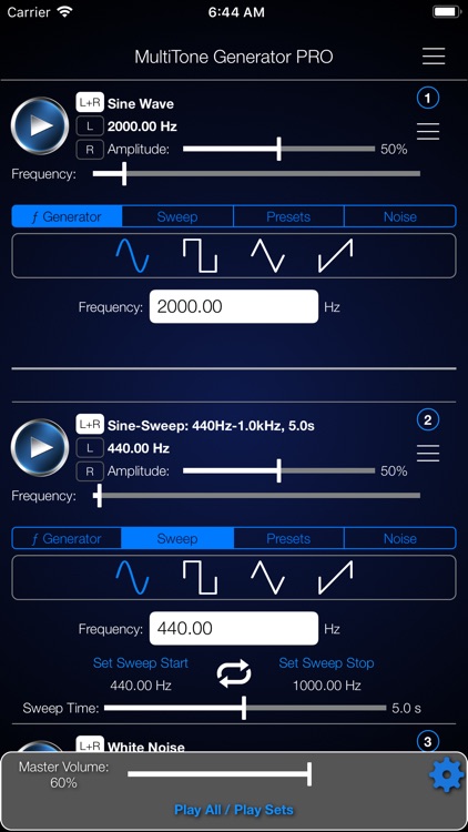 MultiTone Generator