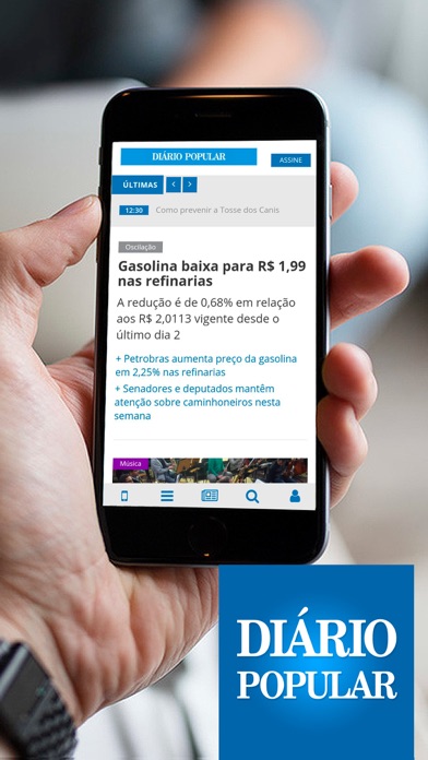 How to cancel & delete Diário Popular Notícias from iphone & ipad 1