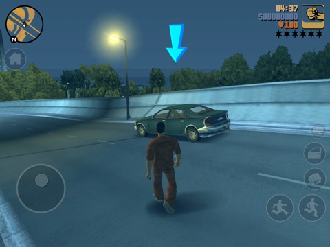 Grand Theft Auto III iPad captures décran