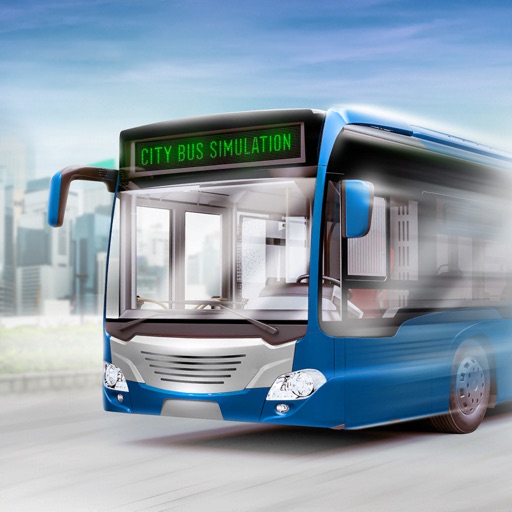 City Bus 3D Icon