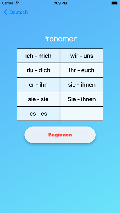 Deutsch - Der Die Das lernen screenshot 3