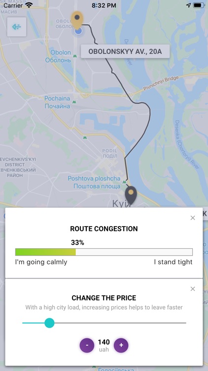 UGO order taxi in Kiev screenshot-4