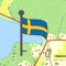 Topography maps for Sweden with versatile tools