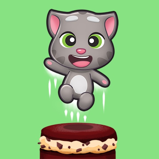 Talking Tom Cake Jump iOS App