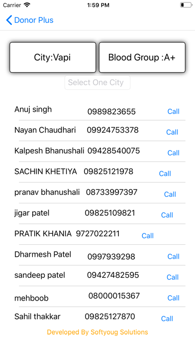 Screenshot #3 pour Donor Plus