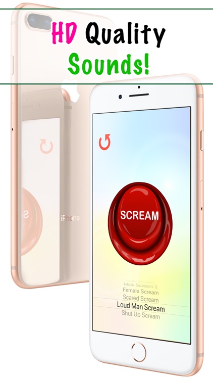 Scream Button HD Sounds PRO