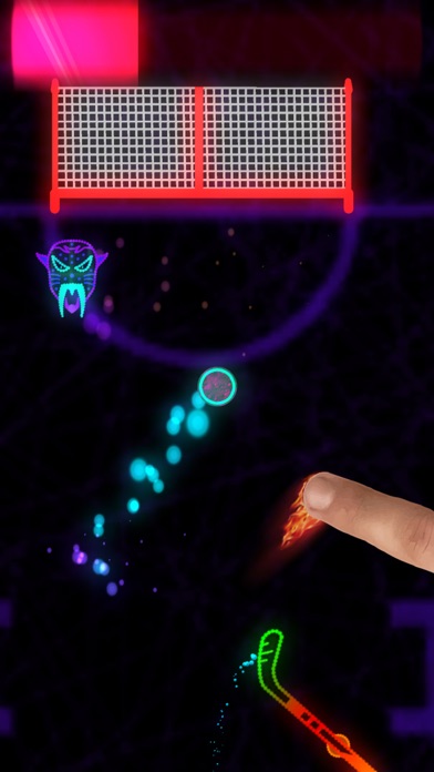 Neon Flick Ice Hockey screenshot 1