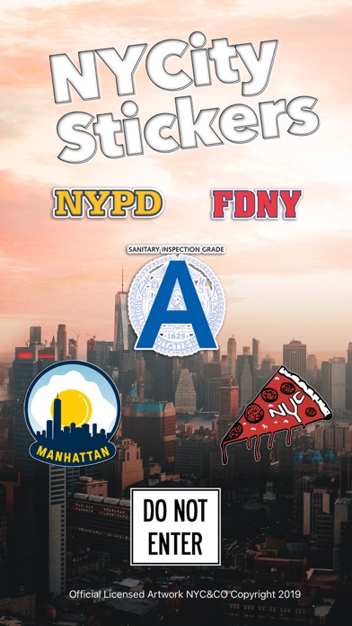 NYCity Stickersのおすすめ画像1