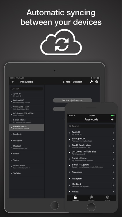Passwords Cloud screenshot-3
