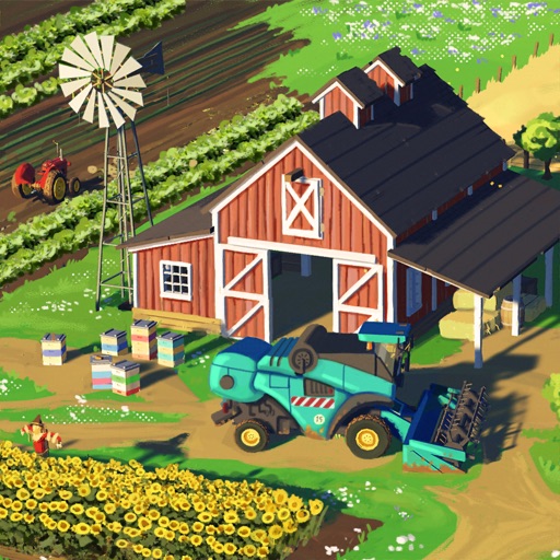 big farm: mobile harvest fishing