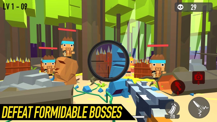 Block Shooting Hero - Gun Game
