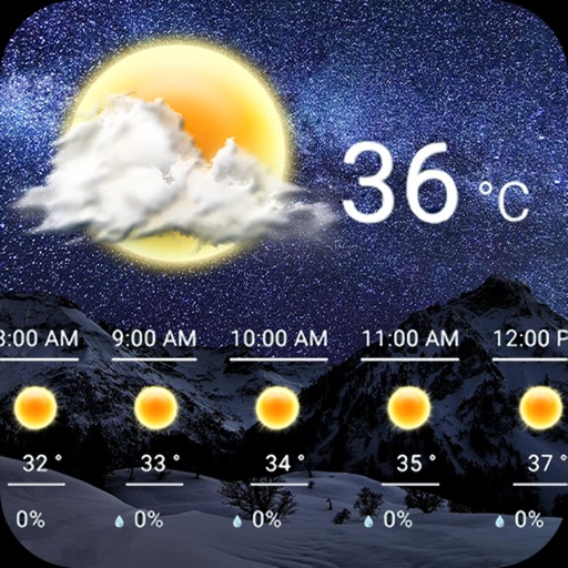 Live Weather Forecast Icon