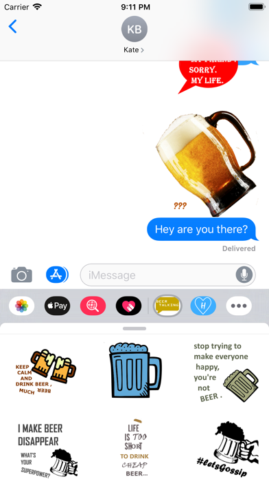 Beer Stickers (Beer Talking) screenshot 4