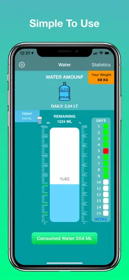 Game screenshot Water Reminder Pro apk