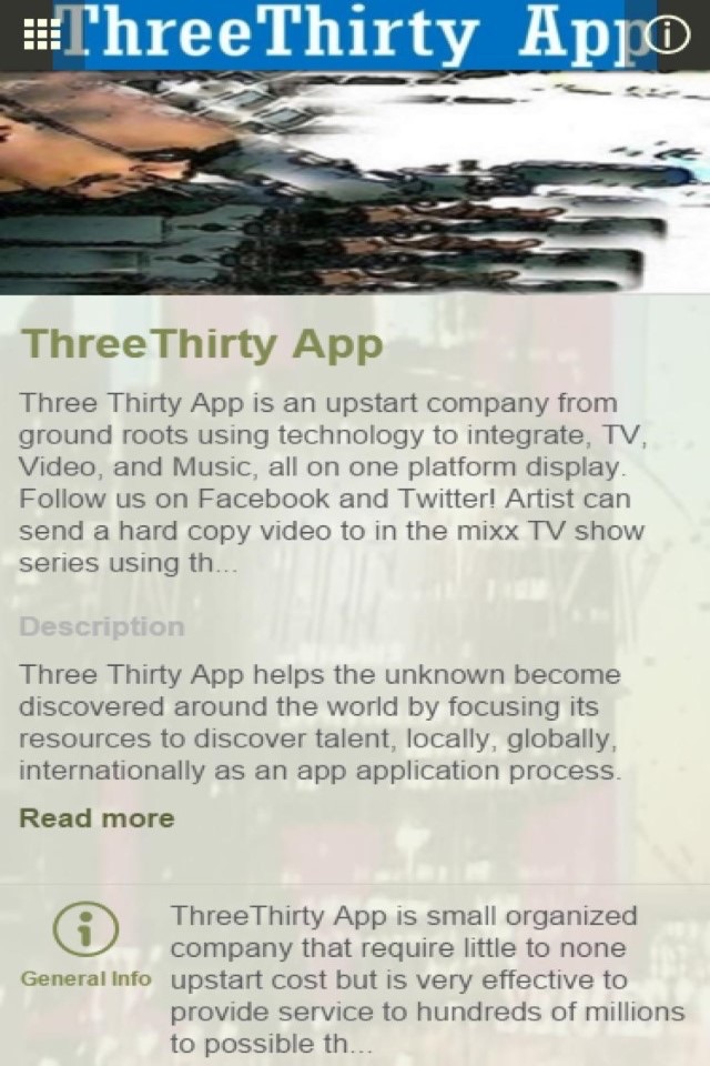 THREETHIRTY App screenshot 2