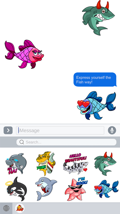 How to cancel & delete Seamoji - Fish Emojis from iphone & ipad 3