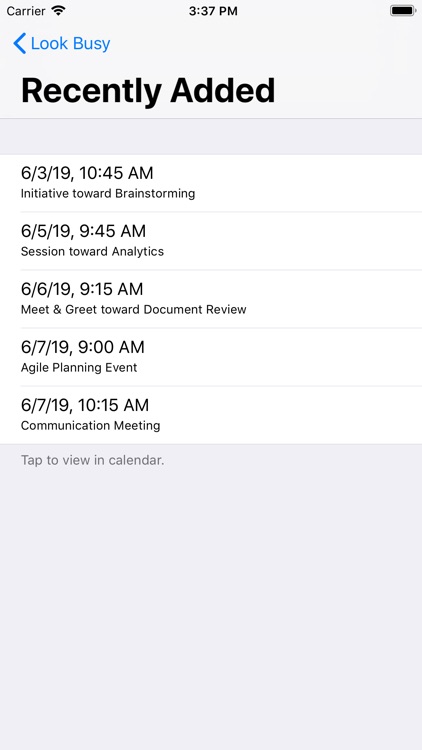 #LookBusy Fake Calendar Events screenshot-7