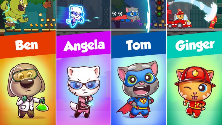 Talking Tom Candy Run screenshot-3