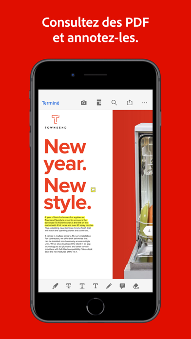 Adobe Acrobat Reader pour PDF Adobe Acrobat Reader pour PDF