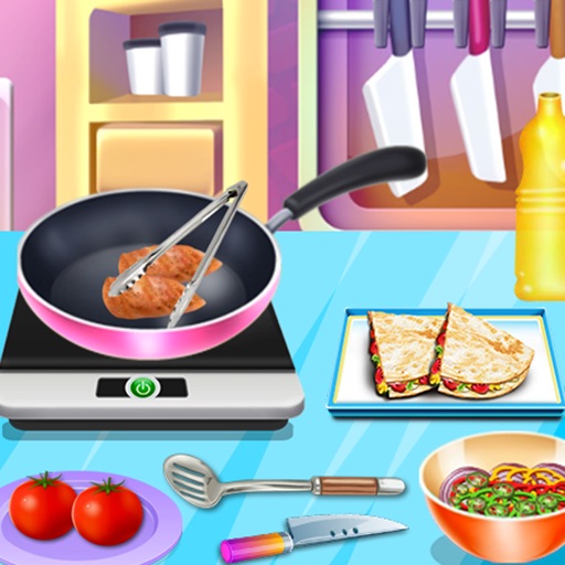 Chicken Quesadilla Cooking iOS App
