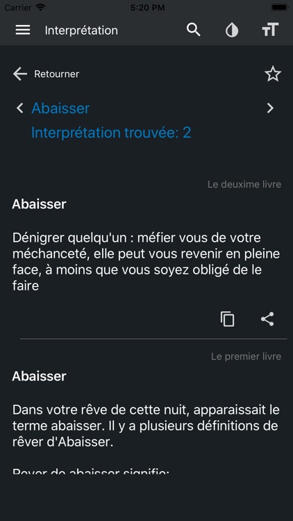 Interprétation des Rêves 5000 screenshot-3