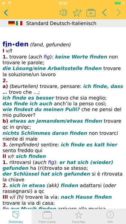 Big German Italian Dictionary