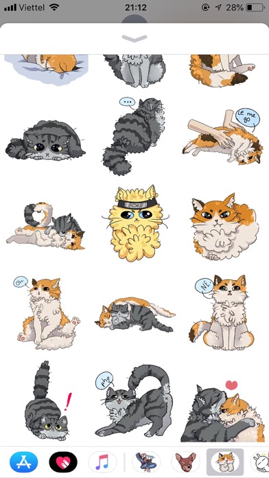 Cat Bigmoji Funny Stickers screenshot 3