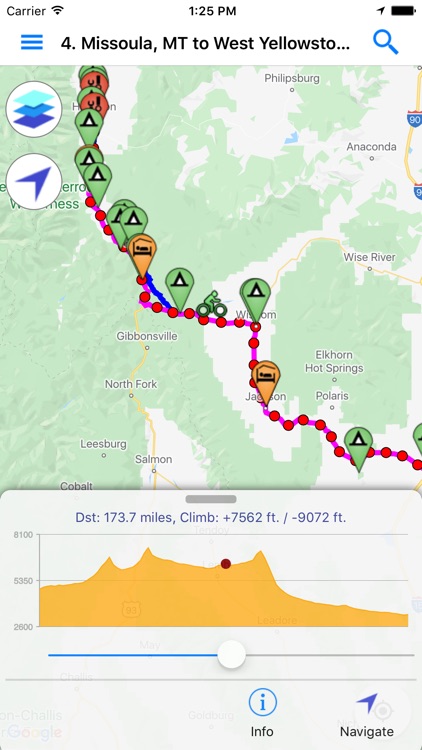 Bicycle Route Navigator screenshot-3