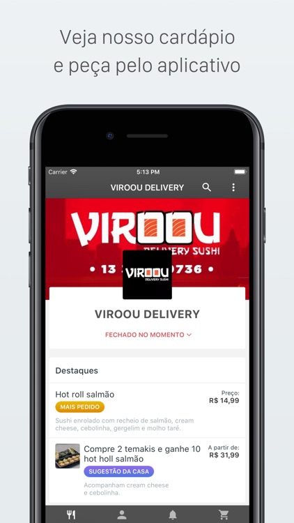VIROOU DELIVERY Delivery