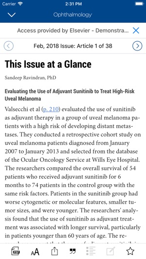 Ophthalmology by AAO(圖5)-速報App