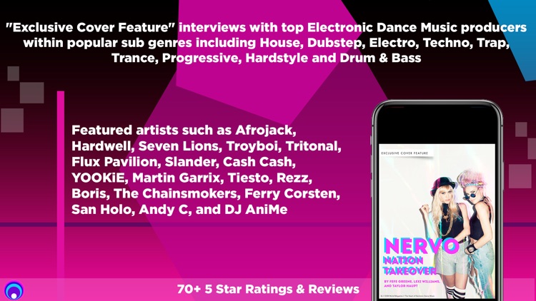 EDM World Magazine +AAA #1 App screenshot-0