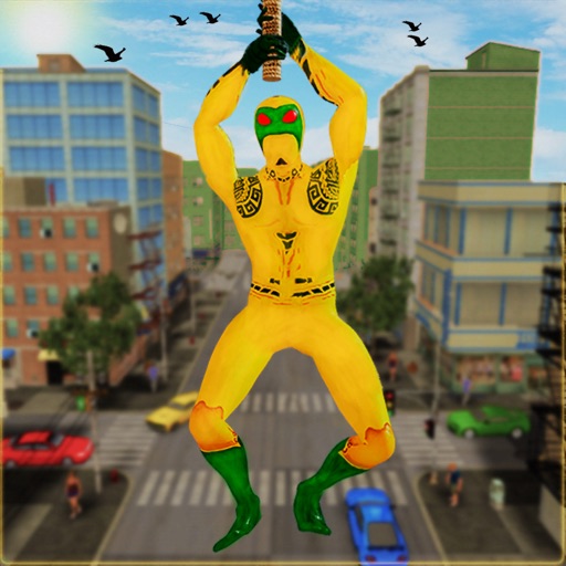 Ant Superhero Crime City Game icon