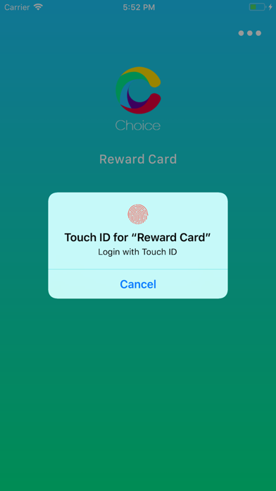 How to cancel & delete Choice Reward Card from iphone & ipad 1