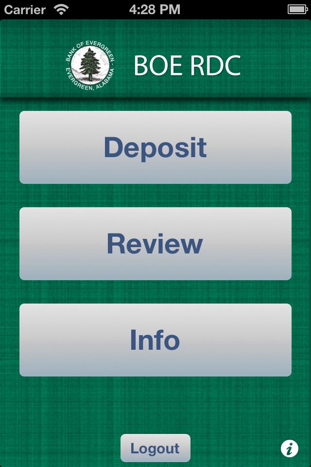 Bank of Evergreen RDC screenshot 2