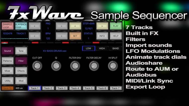 7XWAVE Sample Sequencer