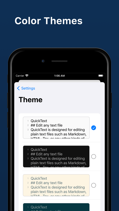 QuickText - Plain Text Editor screenshot 2