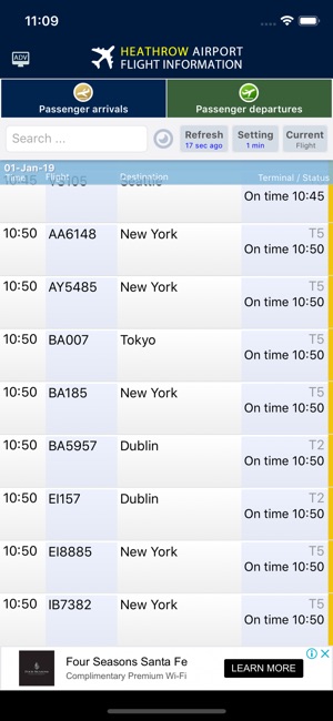 Heathrow Flight Info. Lite(圖1)-速報App