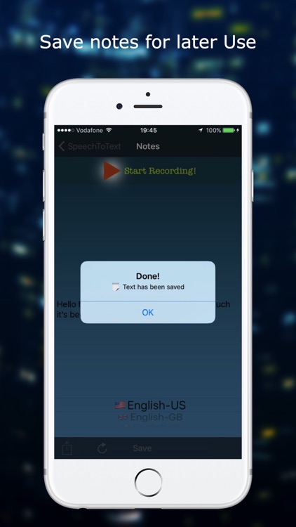 Speech to Text : Voice to Text