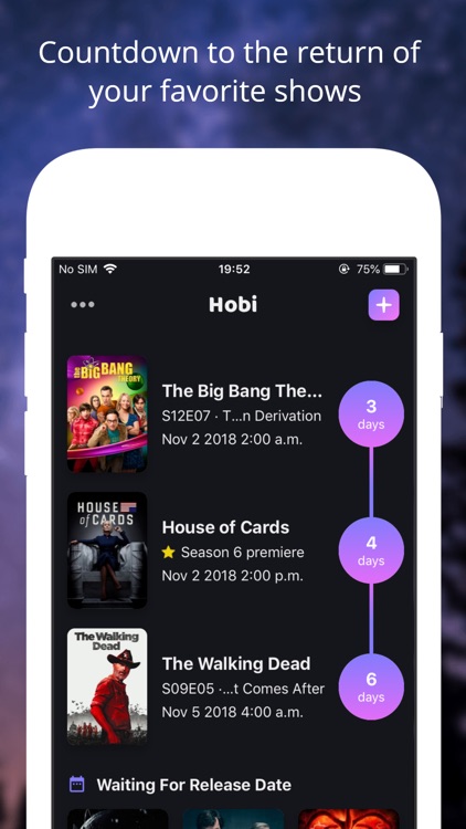 Hobi: TV Show Tracker & Trakt