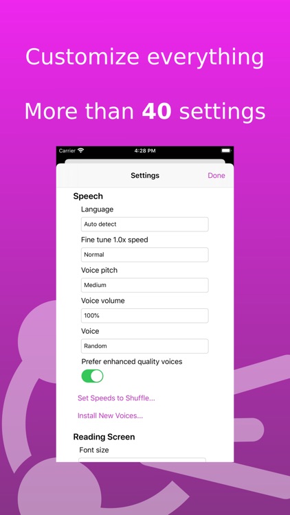 Speech Central: Voice Reader screenshot-3