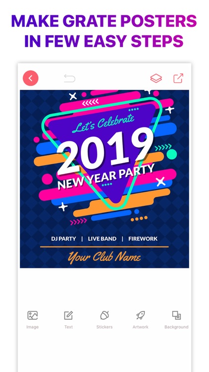 Poster Flyer Maker Icon Design screenshot-6