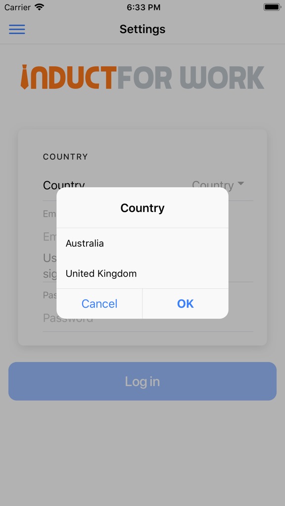 【图】Online Induction Sign In kiosk(截图1) 【图】Online Induction Sign In kiosk(截图1)