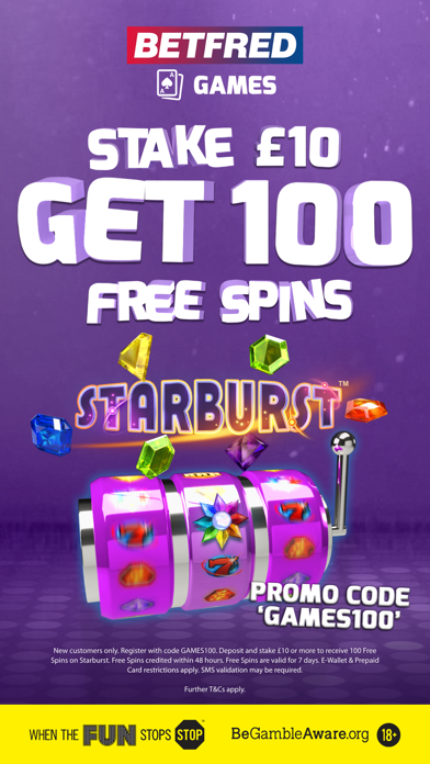 Betfred 100 Spins